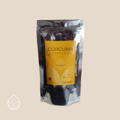 Cúrcuma Orgánica y pimienta negra en Cápsulas